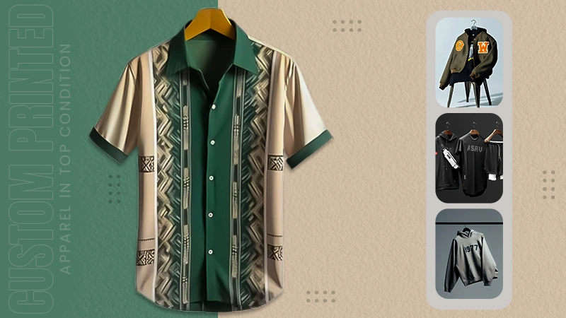 custom printed apparel in best condition