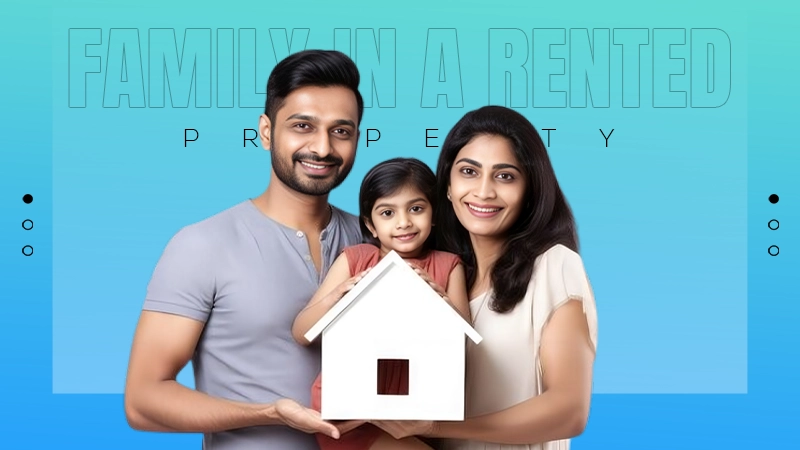 Family in a Rented Property