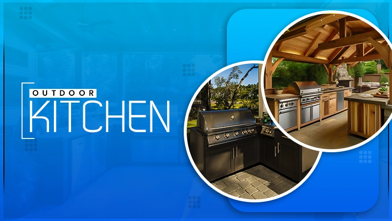 outdoor kitchen