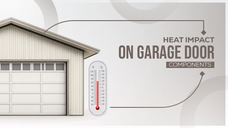 heat impact on garage door components