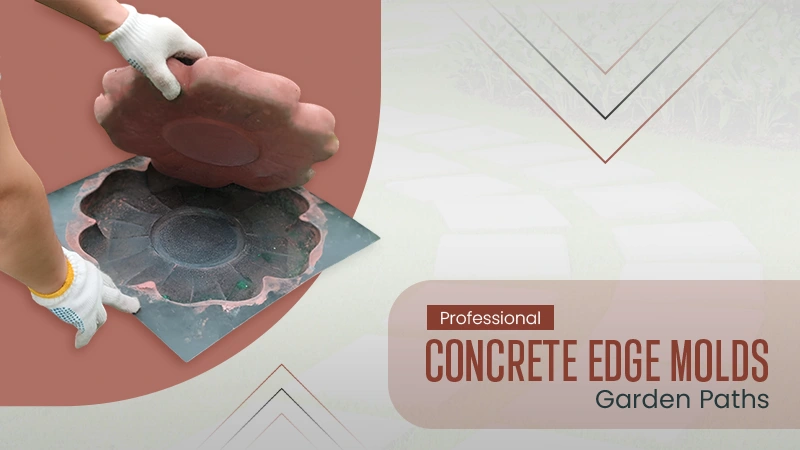Concrete Edge Molds Garden Paths
